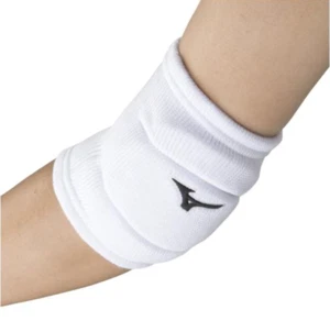 Mizuno Japan Volleyball Elbow Supporter with Pad 1pcs V2MYA100 White 1pcs - Picture 1 of 1
