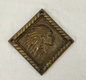 HMS Iroquois Minesweeper Bronze Boat Badge - Picture 1 of 4