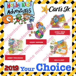 Nick Jr. 2019 Hobby Kids Adventures sin usar en paquete Carl's Jr. Programa de televisión para niños TU juguete ELIGE - Imagen 1 de 4