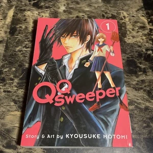 QQ Sweeper Vol 1 Manga PaperQQ Sweeper Voback Kyousuke Motomi Shojo Beat English - Picture 1 of 5