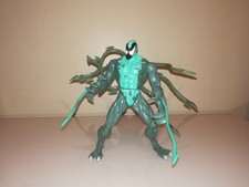 Marvel Spiderman Planet of Symbiotes 7" Green Venom Lasher Figure ToyBiz 1996 