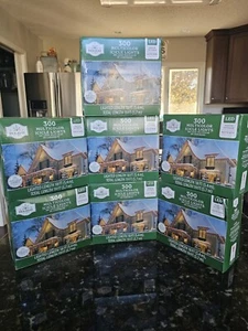 7 Boxes Holiday Time 300 Count Multicolor Icicle Christmas Lights 19 ft Each LED - Picture 1 of 13