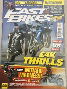 Fast Bikes Magazine - April 2019 - Ducati 950, KTM 650 SMC R, CBR650, CBR600RR - Picture 1 of 2