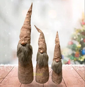 3pc Christmas Faceless Doll Dwarf Plush Toy Children's Gift Christmas Home Decor - Picture 1 of 5