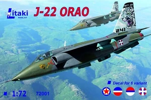 Litaki Modellbausatz 72001 J-22 ORAO 1/72 NEU BRANDMARKE - Bild 1 von 11