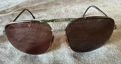 Vintage Filos Aviators Green Marbled Bakelite Frame RX 58/18-M U 4390 RARE - Image 1 of 4