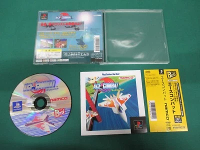 PlayStation -- ACE COMBAT the Best -- PS1. JAPAN GAME. 17384 - Image 1 of 4