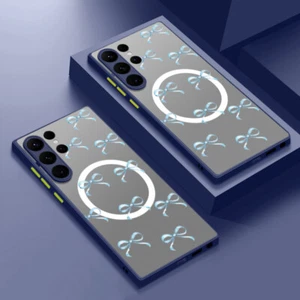 MagSafe ShockProof Acrylic Case Cover For Samsung S25 S24 Ultra S23 S22 A36 A15 - Picture 1 of 14