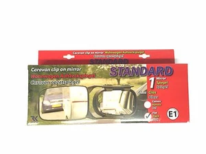 High Quality Reich Caravan Easy Fit Clip On Towing Mirror,  - Picture 1 of 5