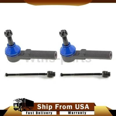 Extremo de barra de amarre de dirección exterior interior delantero 4x para Buick Allure 2005-2008 3,8 L Foto 1 de 4