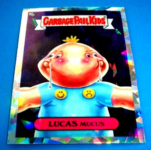 2022 Garbage Pail Kids Chrome Series 5 Atomic Refractor "LUCAS MUCUS" 195a - Picture 1 of 1
