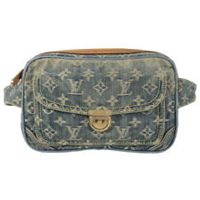 LOUIS VUITTON Monogram Denim Bumbag M95347 Waist pouch