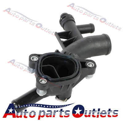 Carcasa de termostato de salida de agua para Chevrolet Cruze Sonic 2012-2013 1,4 L 2519392 Foto 1 de 4