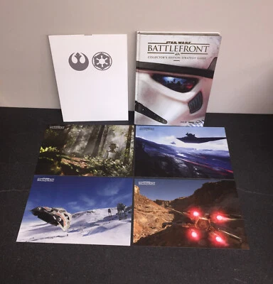 Star Wars Battlefront Collectors Edition Strategy Guide + Artwork VGC - Image 1 of 4