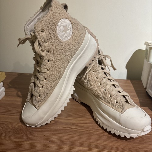 Converse Run Star Hike UK taglia 7 materiale soffice