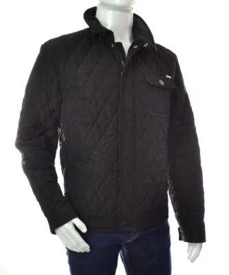 GIUBBINO PRIMAVERILE TRAPUNTATO MCNEAL  Sz. XL JACKET BLACK WINDBREAKER - Imagen 1 de 3