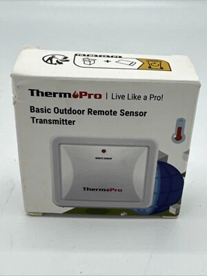ThermoPro TX-2C Zusatz Außensensor für TP65C TP200C Thermometer Hygrom - Bild 1 von 4