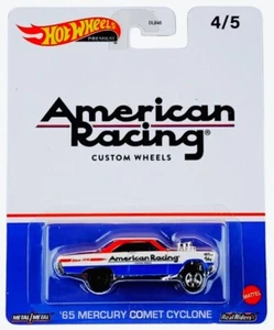 Hot Wheels 2023 Premium American Racing '65 Mercury Comet Cyclone Real Riders - Picture 1 of 4