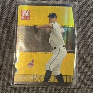 2003 Donruss Elite Status Gold Jeremy Guthrie RC /24 NM- MINT Cleveland Die Cut