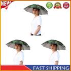 Outdoor Cap Portable Anti-Rain Anti-Sun Head Umbrella Hat (Camouflage)