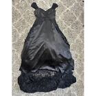 Hot Topic Black Lace Gothic Special Occasion Dress Wedding Halloween Costume L