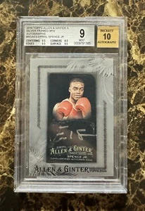 2016 Errol Spence Jr Allen And Ginter Silver Framed Auto BGS 9/10 RARE - Picture 1 of 2