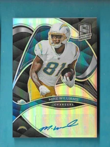MIKE WILLIAMS 2022 SPECTRA signatures PRIZM AUTO SIG-MW1 autograph /60 Chargers - Picture 1 of 2
