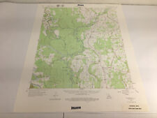 Vtg Baton Rouge Louisiana Quadrangle US Geological Survey Map 1958 Ft Necessity
