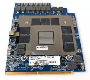 Clevo X170KM NVIDIA RTX 3080 GN20-E7-A1 16GB GDDR6 MXM3.2 Video Card GPU - Picture 1 of 23