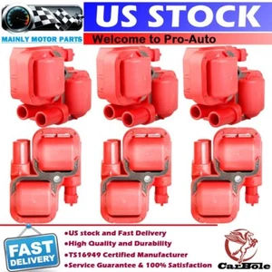 Premium High Performance Engine Ignition Coil Kit of 6 for Mercedes Benz UF359 - Picture 1 of 15