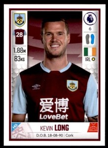 Panini Football 2020 - Kevin Long (Burnley) No. 149