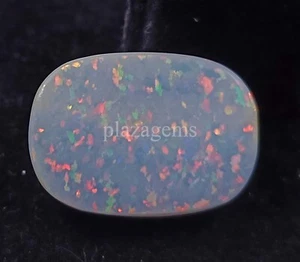 Opal 9.75 CT Oval Cut Natural White Fire Certified Ethiopia Loose Gemstone 5ARN - Picture 1 of 7