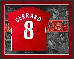 Steven Gerrard signed Liverpool 2005 Champions Legue Final shirt - Picture 1 of 7
