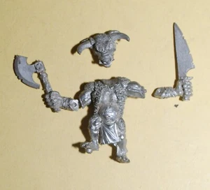 Ciudadela - Warhammer - Caos - Minotauro de Metal Clásico #B - Imagen 1 de 1