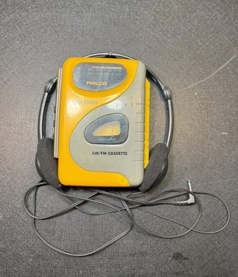 Reproductor de casete estéreo personal Philco con radio Am/Fm Bass Boost funciona  Foto 1 de 4
