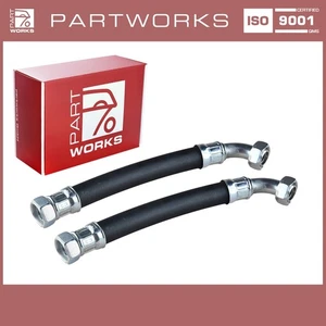 2x Ölleitung Regler für PORSCHE 911 S 2.4 RS 2.7 VORLAUF/RÜCKLAUF 91110736101 - Picture 1 of 11