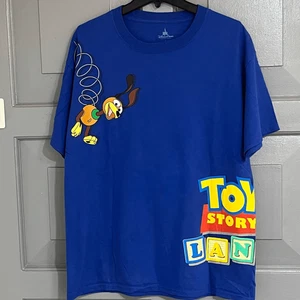 Disney Parks Blue Crew Neck Short Sleeve Toy Story Slinky Dog TShirt - Picture 1 of 3