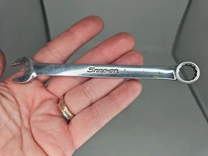 Snap-on Tools  3/8" SAE 12 Pt Short Length Chrome Combo Wrench OEX120B USA  - Bild 1 von 6