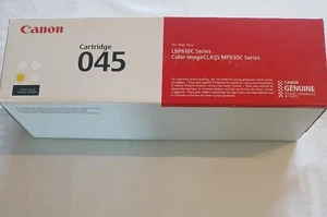 Canon 045 Gelb Tonerkassette 045 Original NEU/VERSIEGELT - Bild 1 von 4