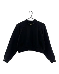 Excellent Aje Athletica Women's Black Mock Neck Jumper Size 10 - Picture 1 of 6