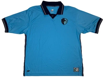 Camiseta polo de fútbol rara de colección 1998 MLS Tampa Bay Motiny para hombre XL 90s Foto 1 de 4