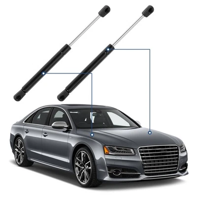 For 2011-2017 Audi A8 Quattro 2 Pcs Front Hood Spring Lift Support Shocks Strut Foto 1 de 4