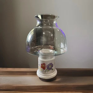 Soporte de vela/luz de té Globe de colección exclusivo Gailstyn-Sutton Towle Co./Japón - Imagen 1 de 3