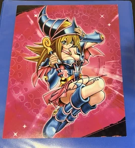 Custom Dark Magician Girl Artwork Signed Erica Schroeder (voice of DMG) Yugioh - Bild 1 von 7