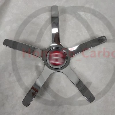✨Cubierta decorativa tapacubos cromada roja de 5 radios para Bentley Continental GT Foto 1 de 4