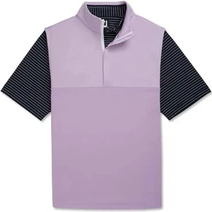 FootJoy FJ Heather Yoke Half-Zip Golf Vest | Lavender | XXL - Picture 1 of 4