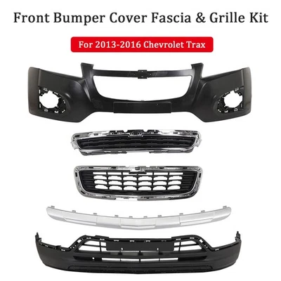 Complete Front Bumper Cover Set Primed For 2013 2014 2015 2016 Chevrolet Trax Foto 1 de 4