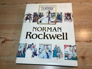 Vintage 1979 Norman Rockwell 332 Magazine Covers Jumbo Book HC DJ - Picture 1 of 24