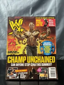 WWE WWF Magazine John Cena SEE DESCRIPTION - Picture 1 of 1