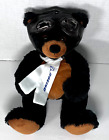 OFFICIAL BOEING BEAR PILOT Plush Stuffed Animal Toy Black Brown Flight Goggles